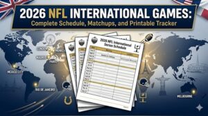 2026 NFL International Games