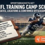 2026 NFL Training Camp Schedule: Reporting Dates and Locations