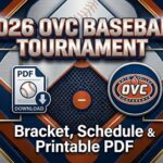 2026 OVC Baseball Tournament Schedule