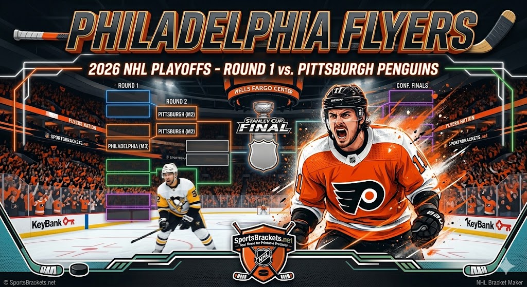 2026 Philadelphia Flyers Playoff Schedule