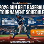 2026 Sun Belt Baseball Tournament Schedule