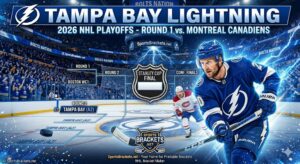 Read more about the article 2026 Tampa Bay Lightning Playoff Schedule: Round 1 vs. Montreal Canadiens