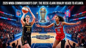 Read more about the article 2026 WNBA Commissioner’s Cup Schedule: The Reese-Clark Rivalry Heads to Atlanta
