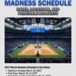 2027 March Madness Schedule & Bracket