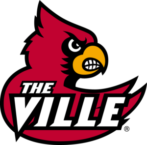 Logo of The Ville with a stylized red cardinal head and bold white 'THE VILLE' letters on a black background.