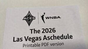 Printable 2026 Las Vegas Aces Schedule