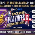 Printable 2026 Los Angeles Lakers Schedule