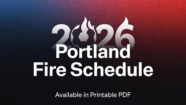 Portland Fire 2026 WNBA-schema, afdrukbare PDF met tv-schema
