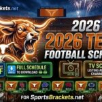 Printable 2026 Texas Football Schedule
