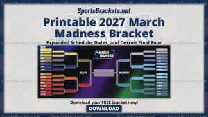 Printable 2027 March Madness Bracket Featured Update