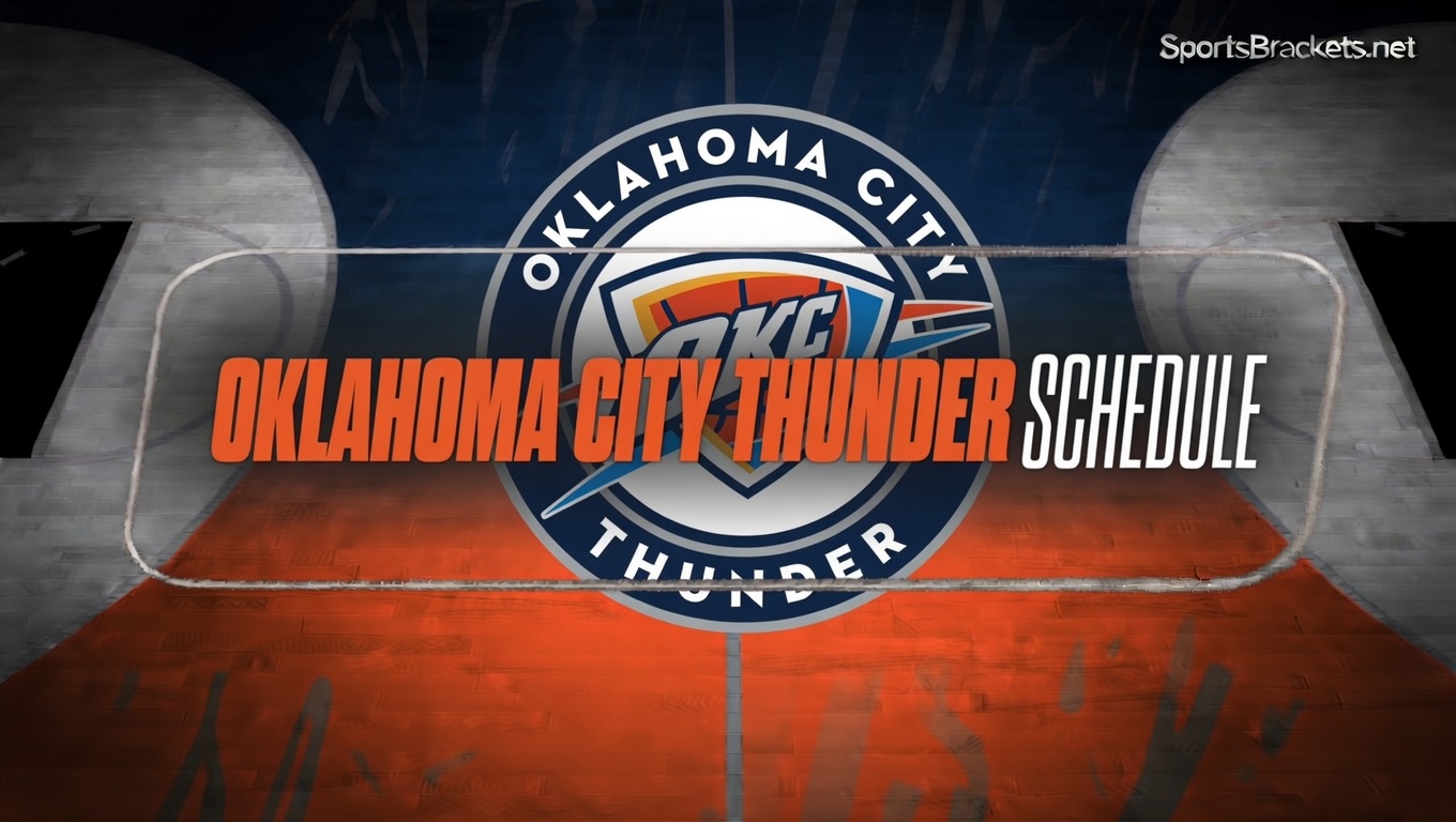 2026-27 Oklahoma City Thunder Schedule - Sports Brackets 2026-27 Oklahoma City Thunder Schedule featured graphic
