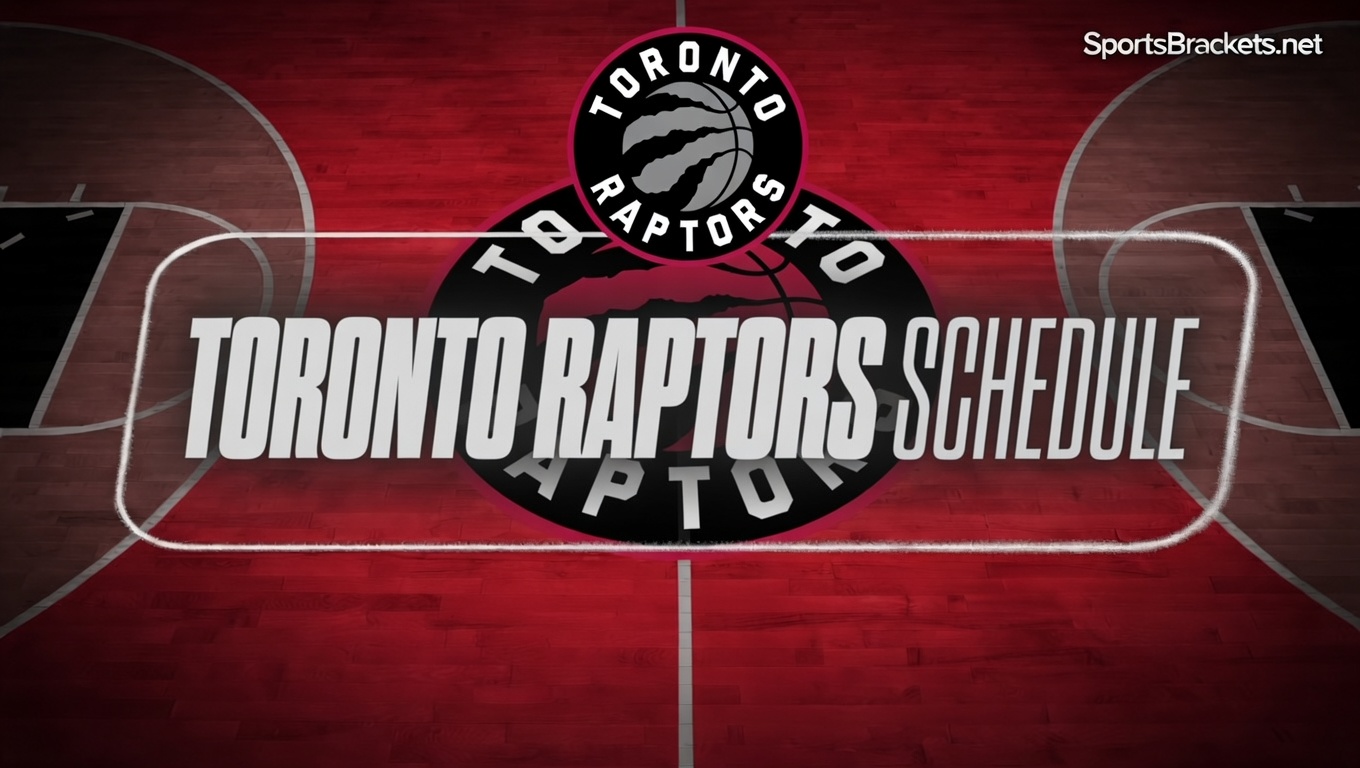 2026-27 Toronto Raptors Schedule featured graphic