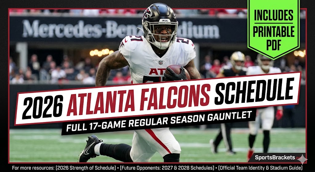 2026 Atlanta Falcons schedule