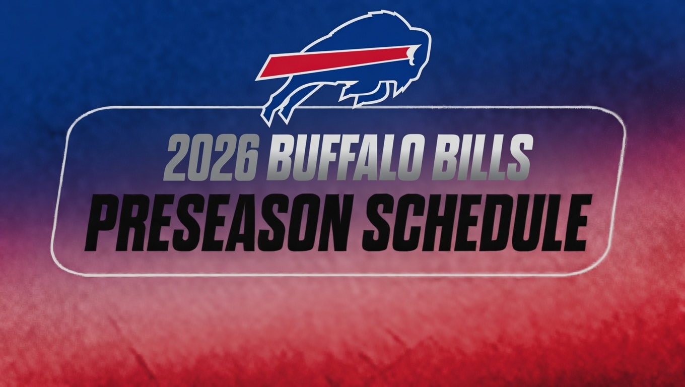 2026 Buffalo Bills preseason schedule