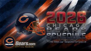 2026 Chicago Bears schedule