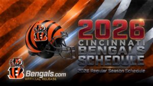 2026 Cincinnati Bengals schedule