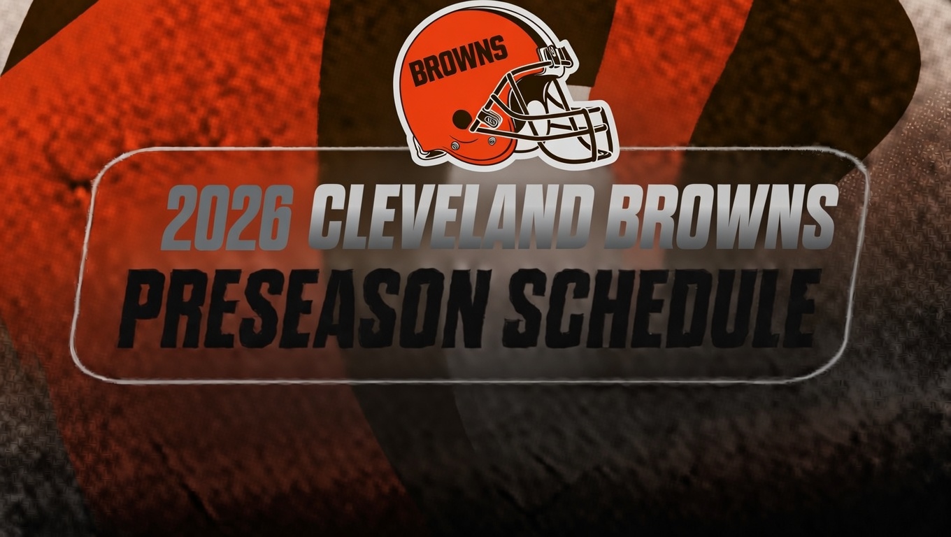 2026 Cleveland Browns preseason schedule