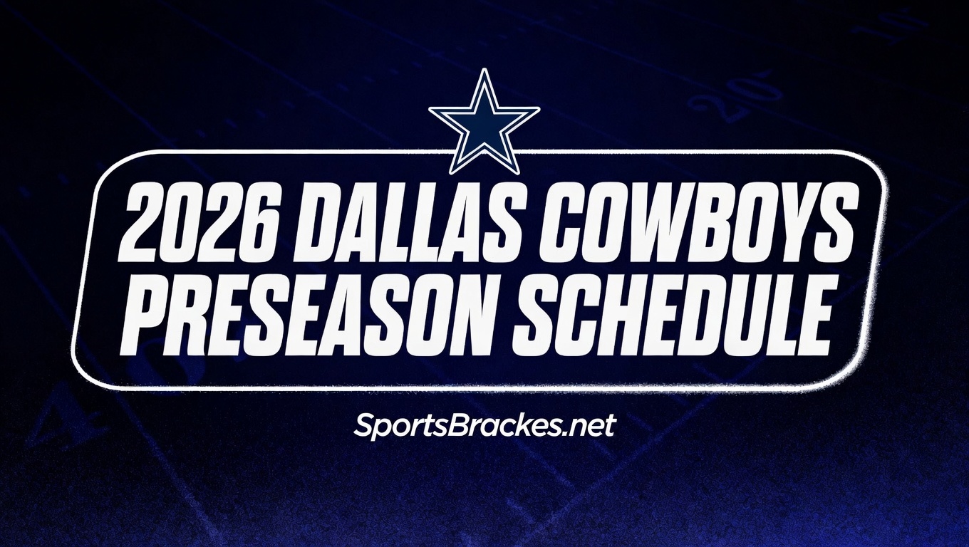 2026 Dallas Cowboys preseason schedule