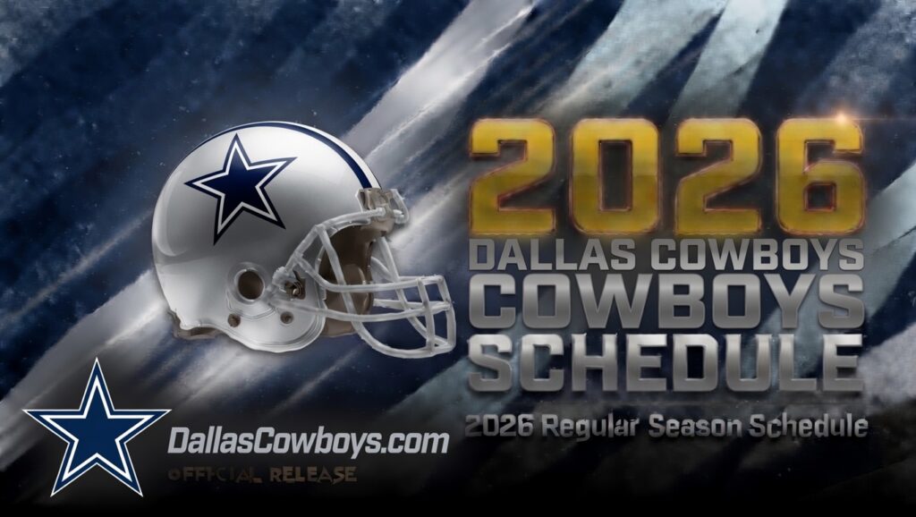 2026 Dallas Cowboys Schedule Printable PDF Kickoff Times TV Guide 2026 Dallas Cowboys Schedule 1024x578 