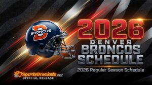 Read more about the article Printable 2026 Denver Broncos Schedule: Opponents, TV Release, and 17-Game Path