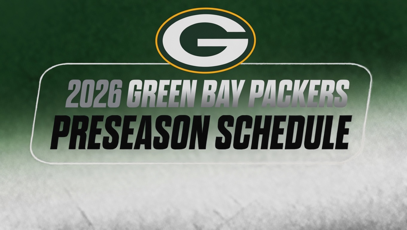 2026 Green Bay Packers preseason schedule