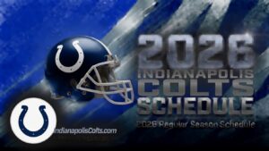 2026 Indianapolis Colts schedule