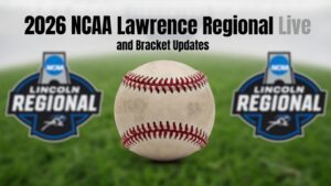 Read more about the article 2026 NCAA Lawrence Regional Live: Scores, Elimination Scenarios, and Bracket Updates