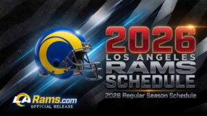 2026 Los Angeles Rams schedule
