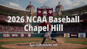 Read more about the article 2026 NCAA College Station Regional Baseball Schedule, Bracket & TV Guide