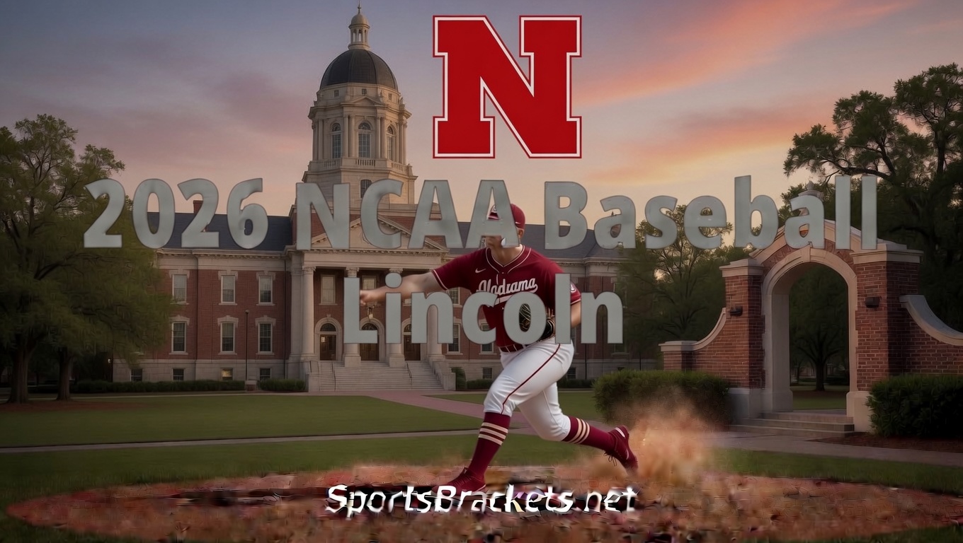 2026 NCAA Lincoln Regional baseball bracket and schedule