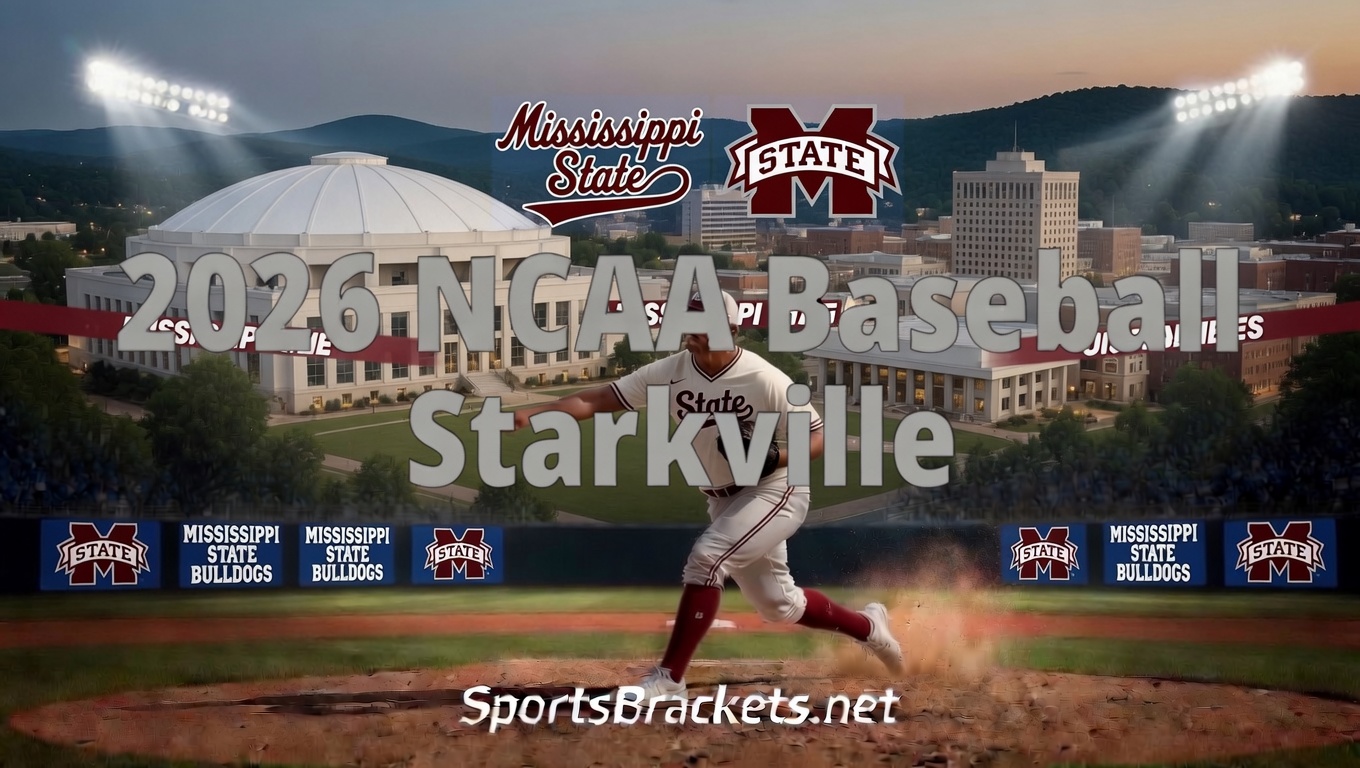 2026 NCAA Starkville Regional baseball bracket and schedule