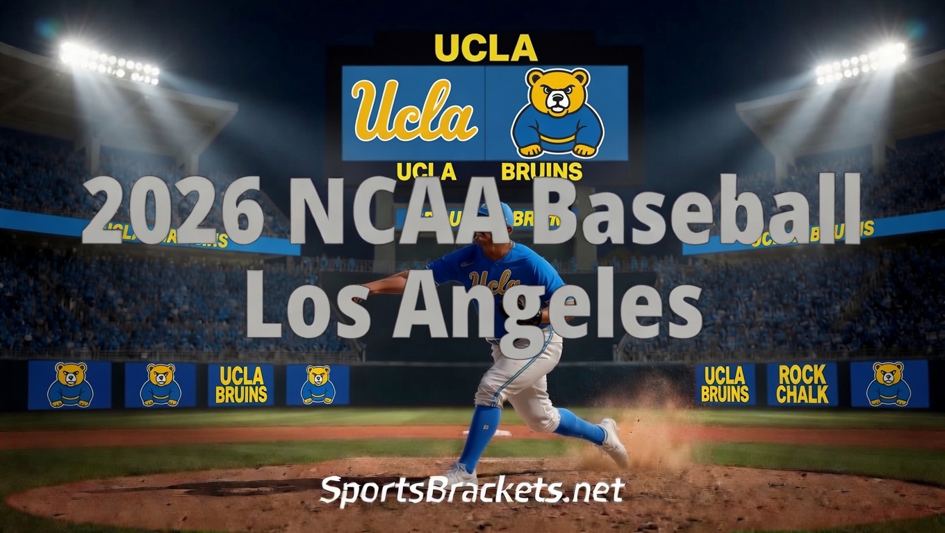 2026 NCAA Los Angeles Regional baseball bracket and schedule