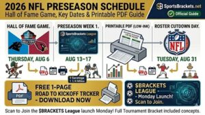 2026 NFL Preseason Schedule