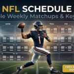 2026 NFL Schedule Grid Printable