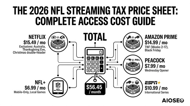 2026 NFL Streaming Tax - Sports Brackets 2026 NFL Streaming Tax