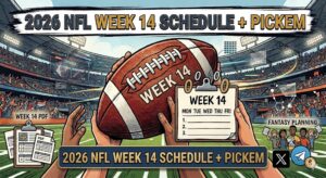 2026 NFL Week 14 Schedule