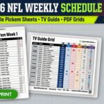 2026 NFL Weekly Schedule Hub