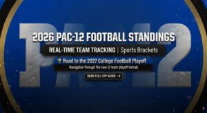 Read more about the article 2026 PAC-12 Football Standings: Real-Time Team Tracking