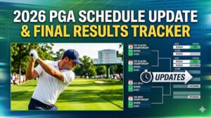 2026 PGA Schedule