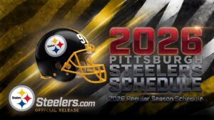 Read more about the article 2026 Pittsburgh Steelers Schedule: Printable, Opponents, and TV Release