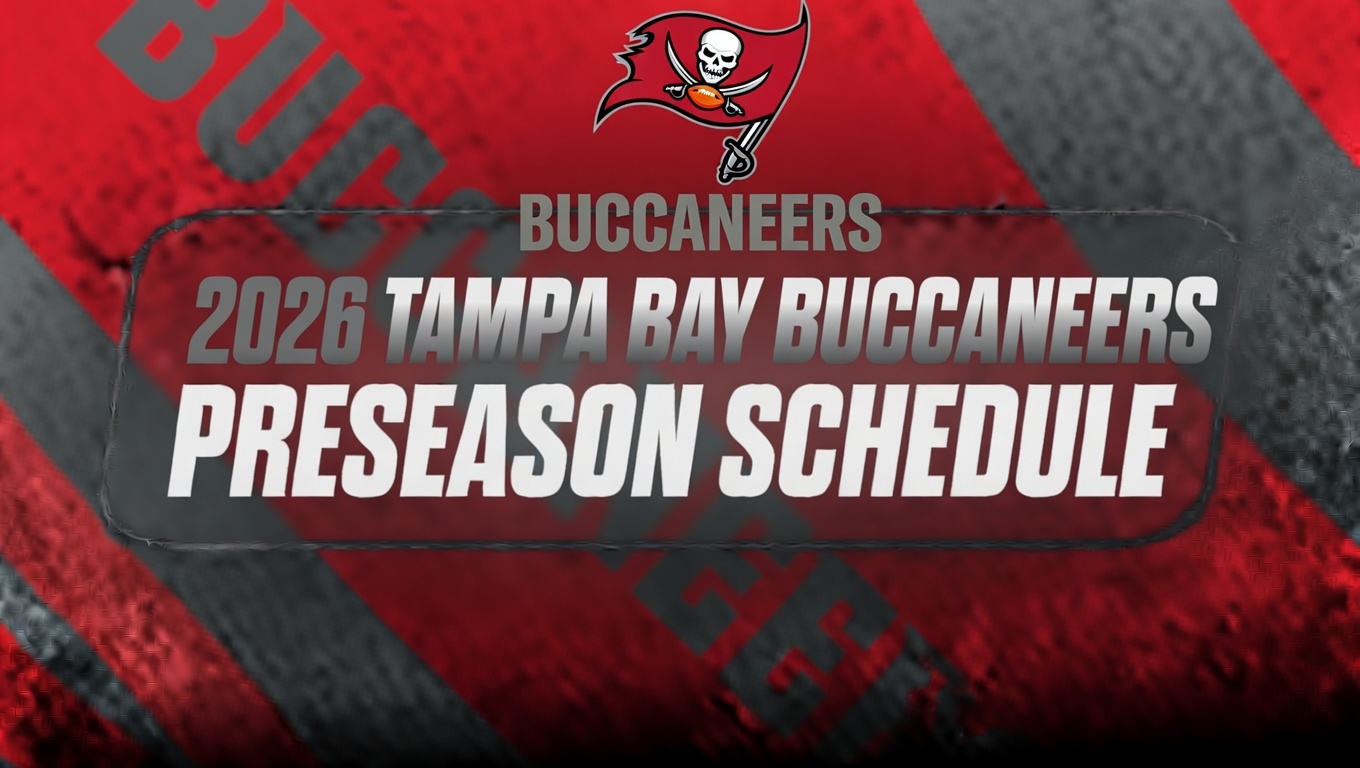 2026 Tampa Bay Buccaneers preseason schedule