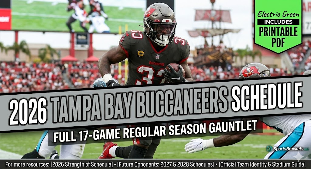 2026 Tampa Bay Buccaneers schedule