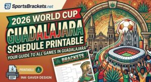 Read more about the article 2026 FIFA World Cup Guadalajara Schedule: Printable PDF and Match Dates