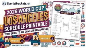 Read more about the article 2026 FIFA World Cup Los Angeles Schedule: Printable PDF and Match Dates