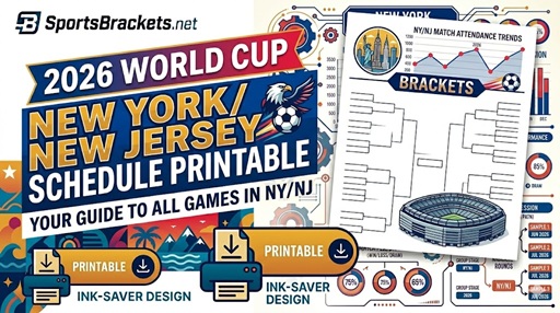 2026 World Cup Schedule Printable New York / New Jersey