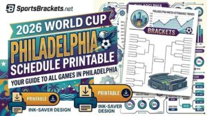 Read more about the article 2026 World Cup Philadelphia Schedule | Free Printable PDF | Lincoln Financial Field