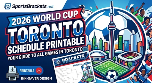 2026 World Cup Schedule Printable Toronto