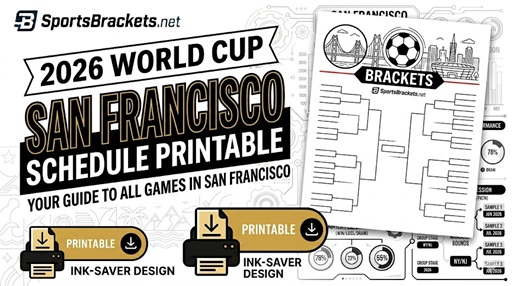 2026 World Cup Schedule Printable San Francisco Bay Area