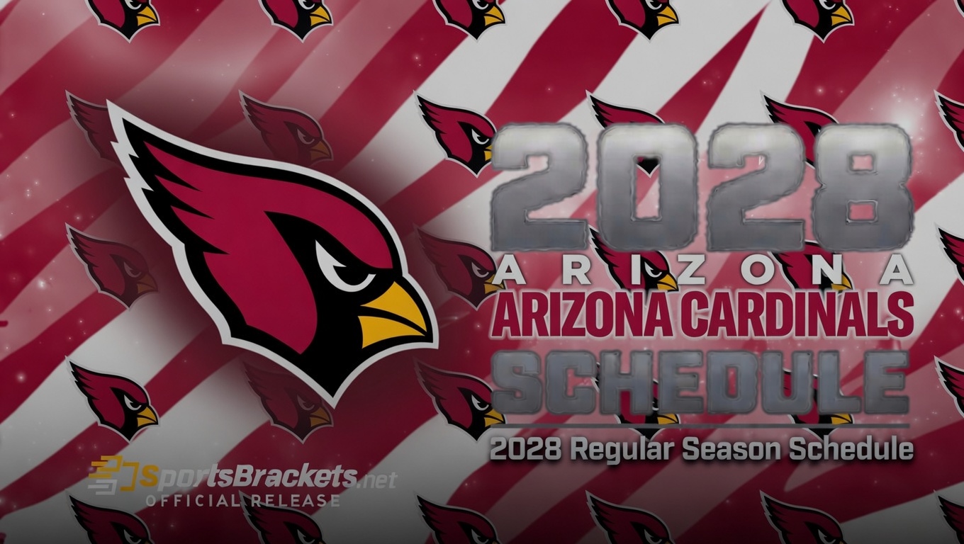 2028 Arizona Cardinals printable schedule
