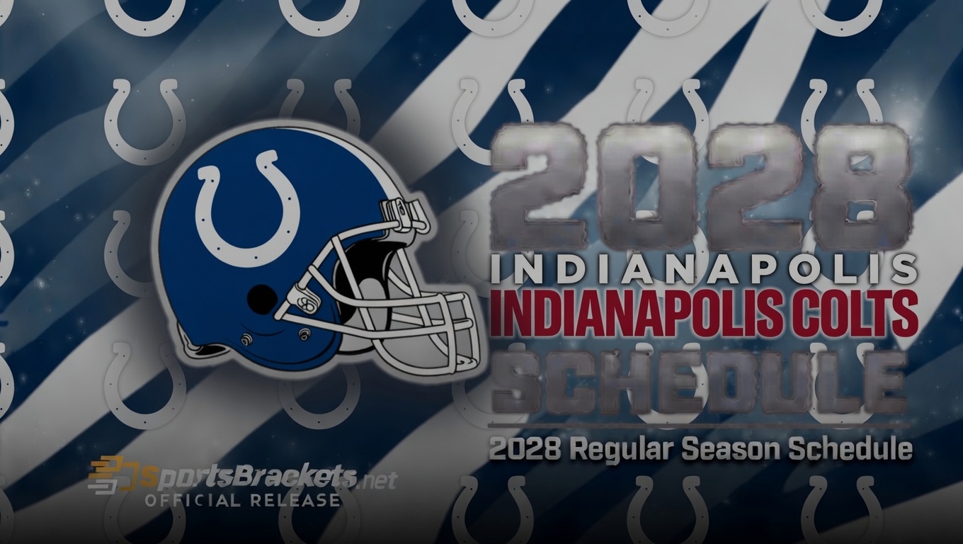 2028 Indianapolis Colts printable schedule